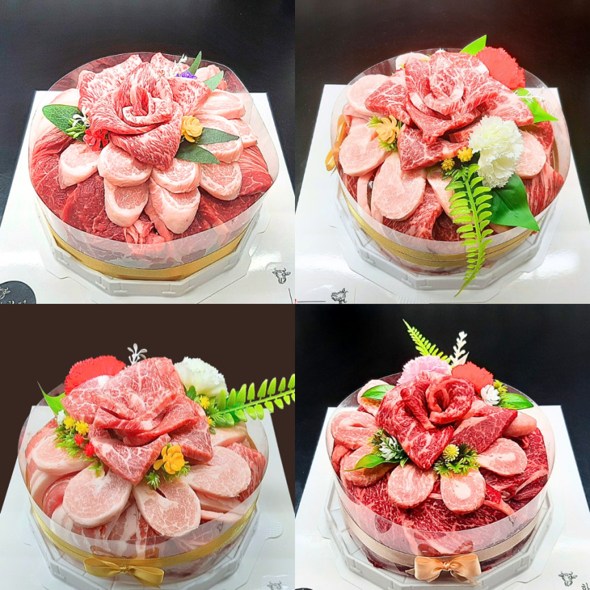 하루정육'S 투뿔 한우케이크
