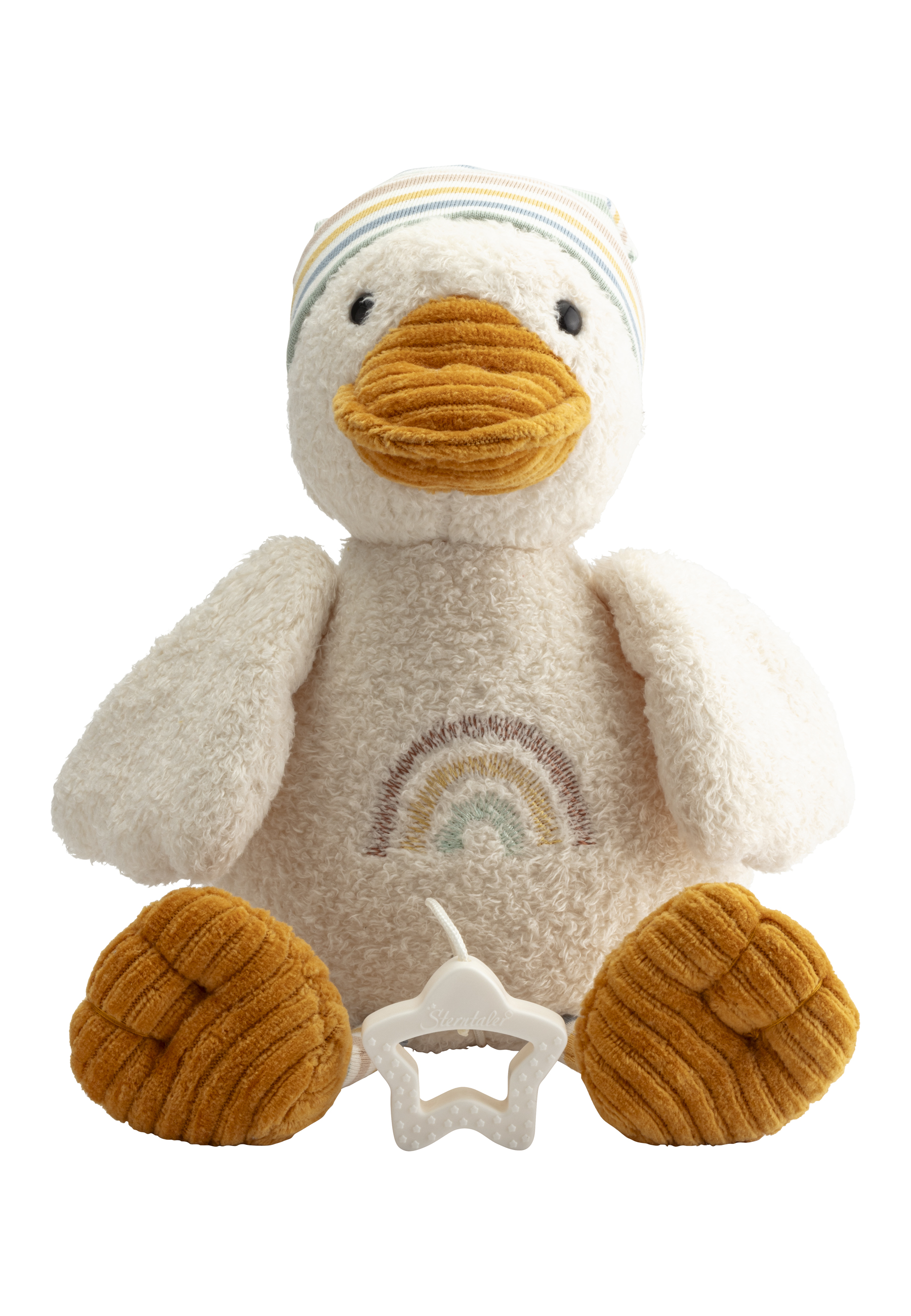 독일 슈테른탈러 오리인형 에다 오르골 애착인형 L 신생아 아기 출산 선물