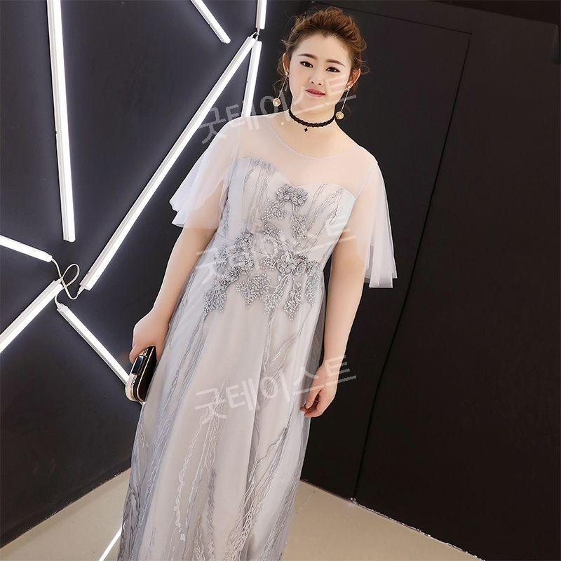 빅사이즈 드레스 돌잔치맘 연주회 들러리 이브닝 합창단 연회장 스몰웨딩 - 상세 이미지 2