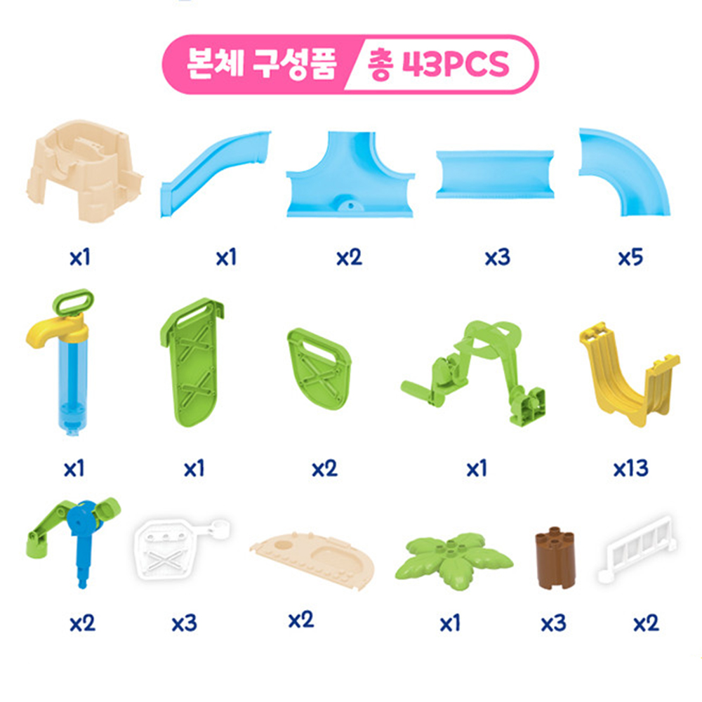 핑크퐁 아기상어 낚시놀이 목욕놀이 장난감 메가 아쿠아 익스프레스 유아 아기 선물 스티커세트 - 상세 이미지 5