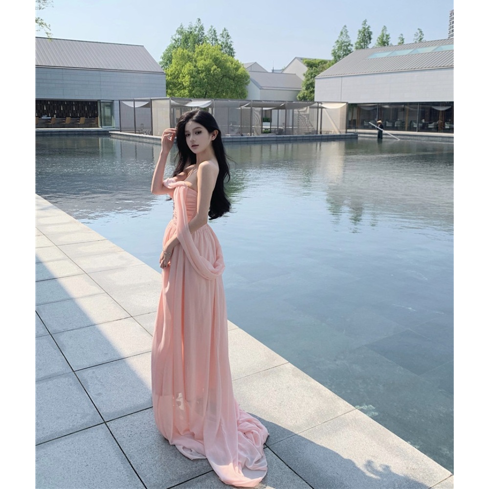 7인의 부활 5화 이유비 한모네 원피스 파티룩 패셔너블 - 상세 이미지 3