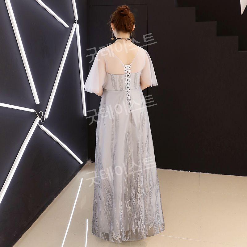 빅사이즈 드레스 돌잔치맘 연주회 들러리 이브닝 합창단 연회장 스몰웨딩 - 상세 이미지 3