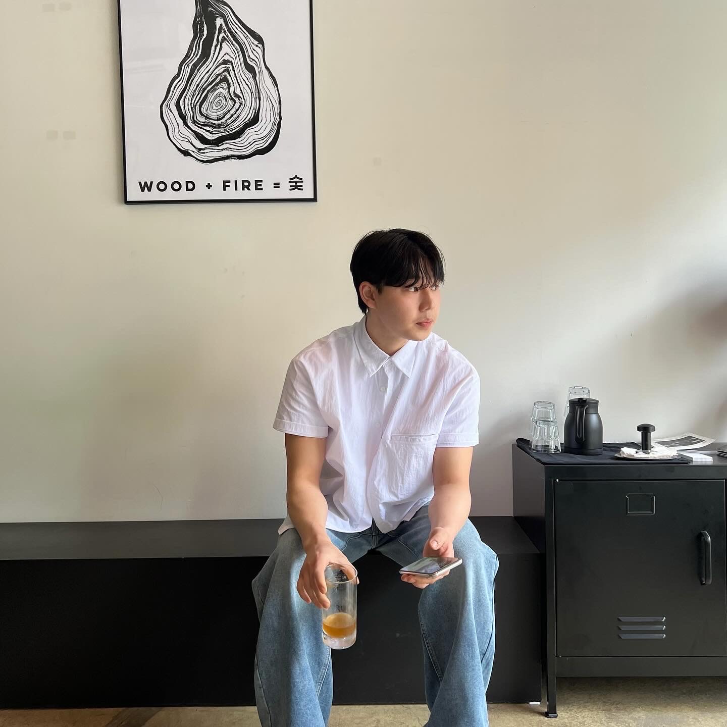 아노락반팔 나일론셔츠 반팔남방 이미지 6