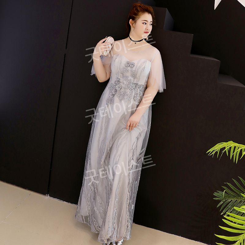 빅사이즈 드레스 돌잔치맘 연주회 들러리 이브닝 합창단 연회장 스몰웨딩 - 상세 이미지 5