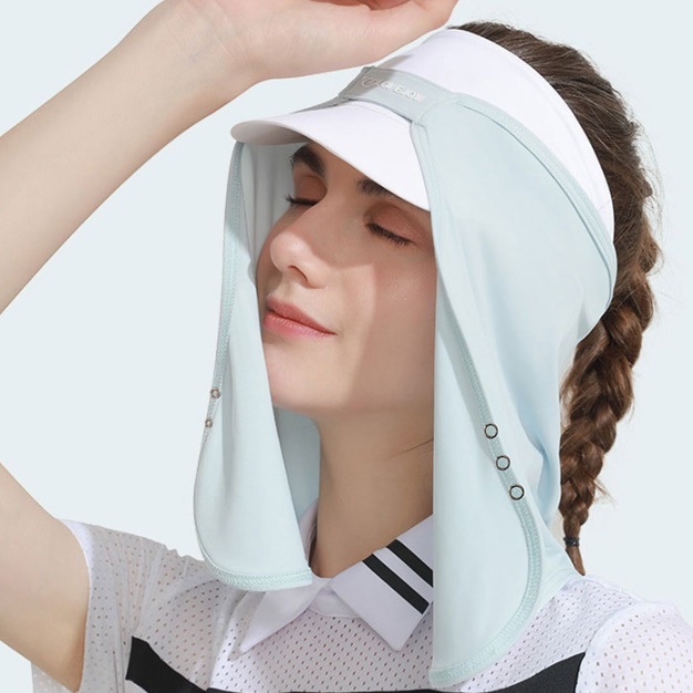 등산용 마스크 골프용 마스크 앞면 마스크 골프 후드형 햇빛 가리개
