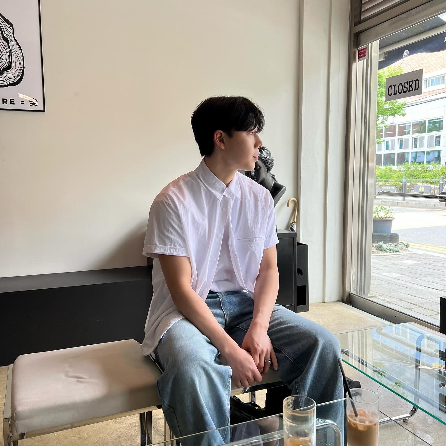 아노락반팔 나일론셔츠 반팔남방 이미지 7