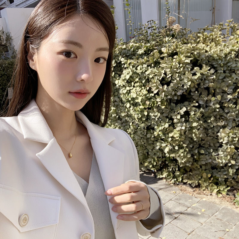 로체 포켓 버튼 세미크롭 자켓 jk2845 - 상세 이미지 4