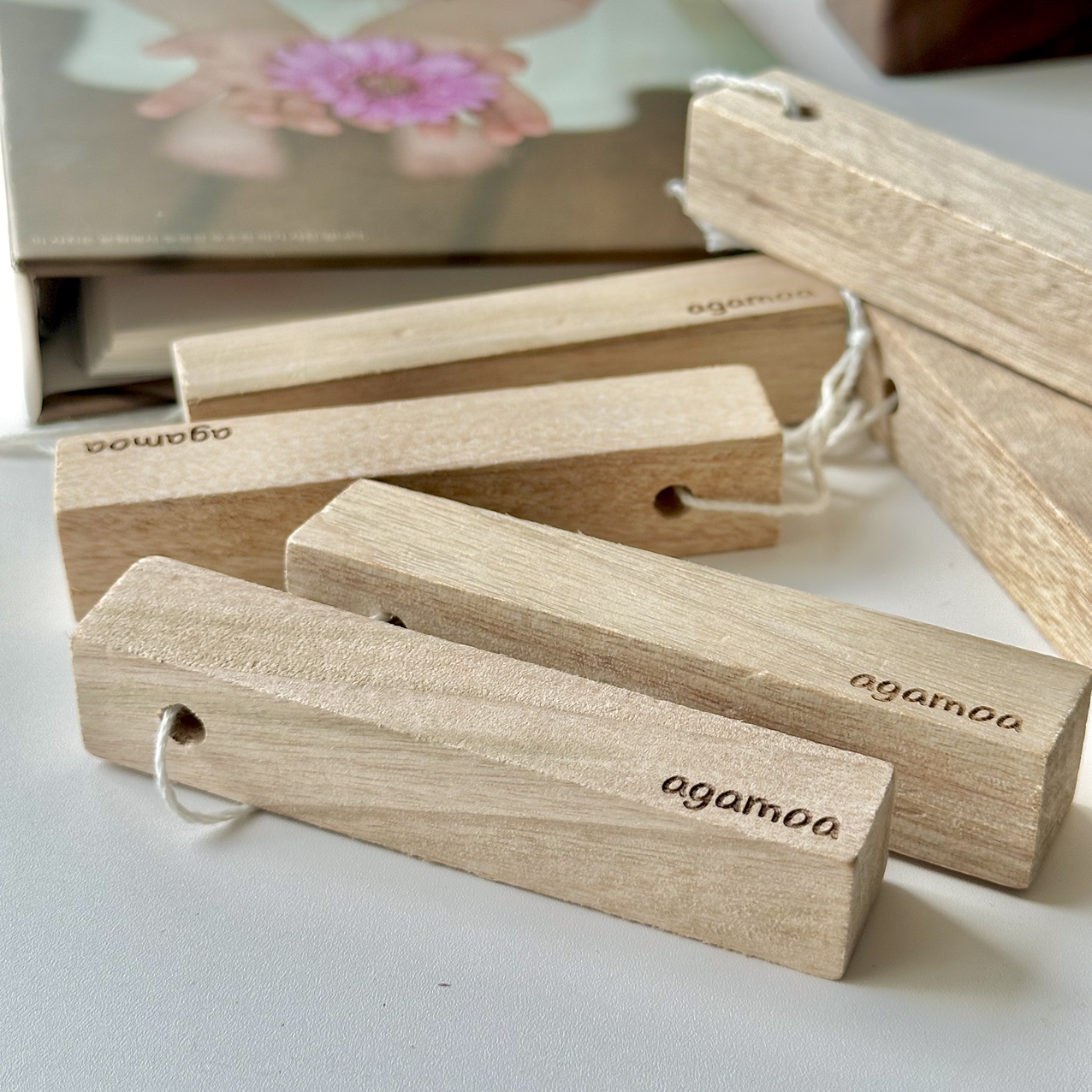 아가모아 원목 배냇함 배냇저고리 배냇머리 보관함 보관