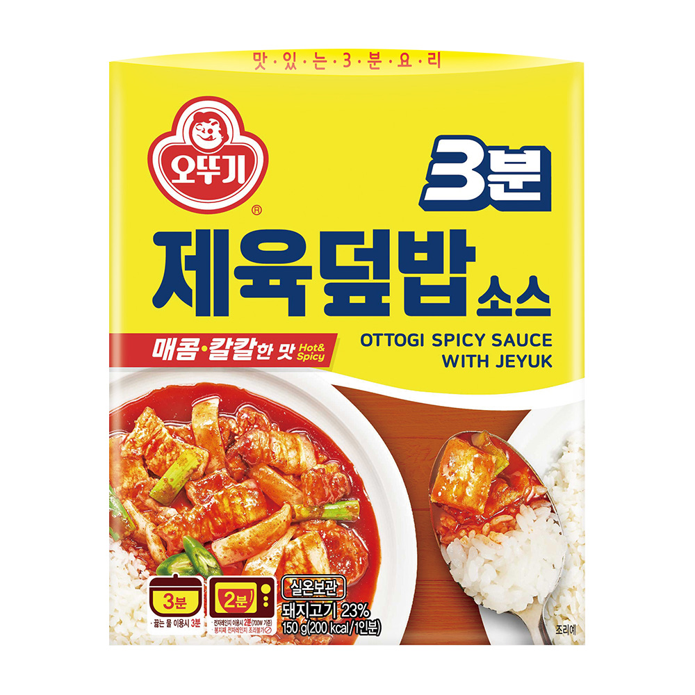 오뚜기 3분 제육덮밥소스 150g