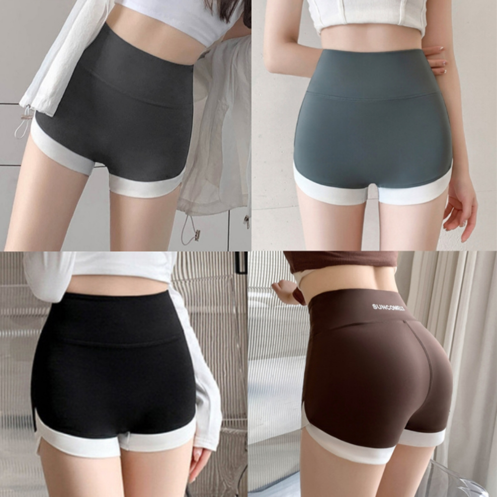 로라벨 레노 워터레깅스 래쉬가드팬츠 래쉬가드하의 여성 빅사이즈 비치웨어 3부 숏 수영복 - 상세 이미지 2