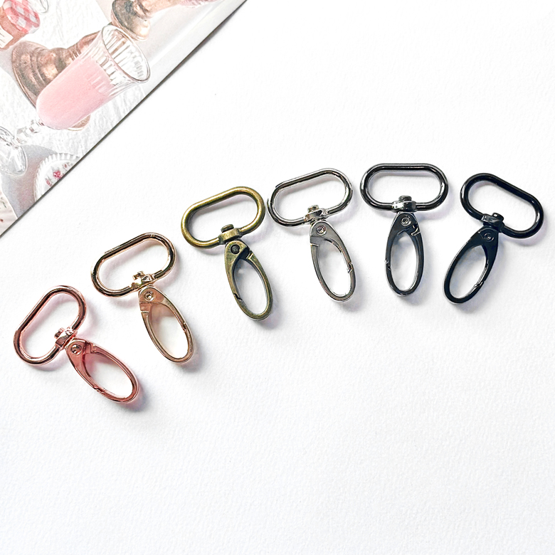 (1p) 금속 회전형 둥근 개고리 (내경26mm) - 상품 이미지