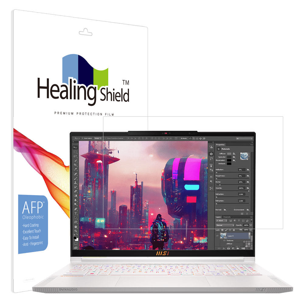 올레포빅 필름 선명도 비교