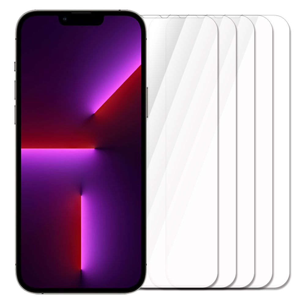 글라스 강화유리필름 아이폰13 프로 맥스, 5매입 - 상품 이미지