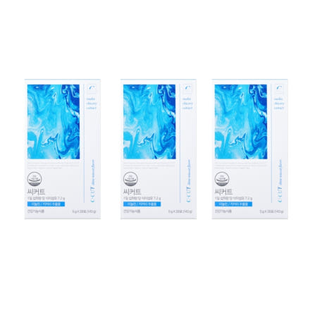 [유유헬스케어]씨커트 c-cut 내돈내산 후기 치커리 추출물 씨컷트 시커트 시컷트 혈당 배변 케어 효능 3개