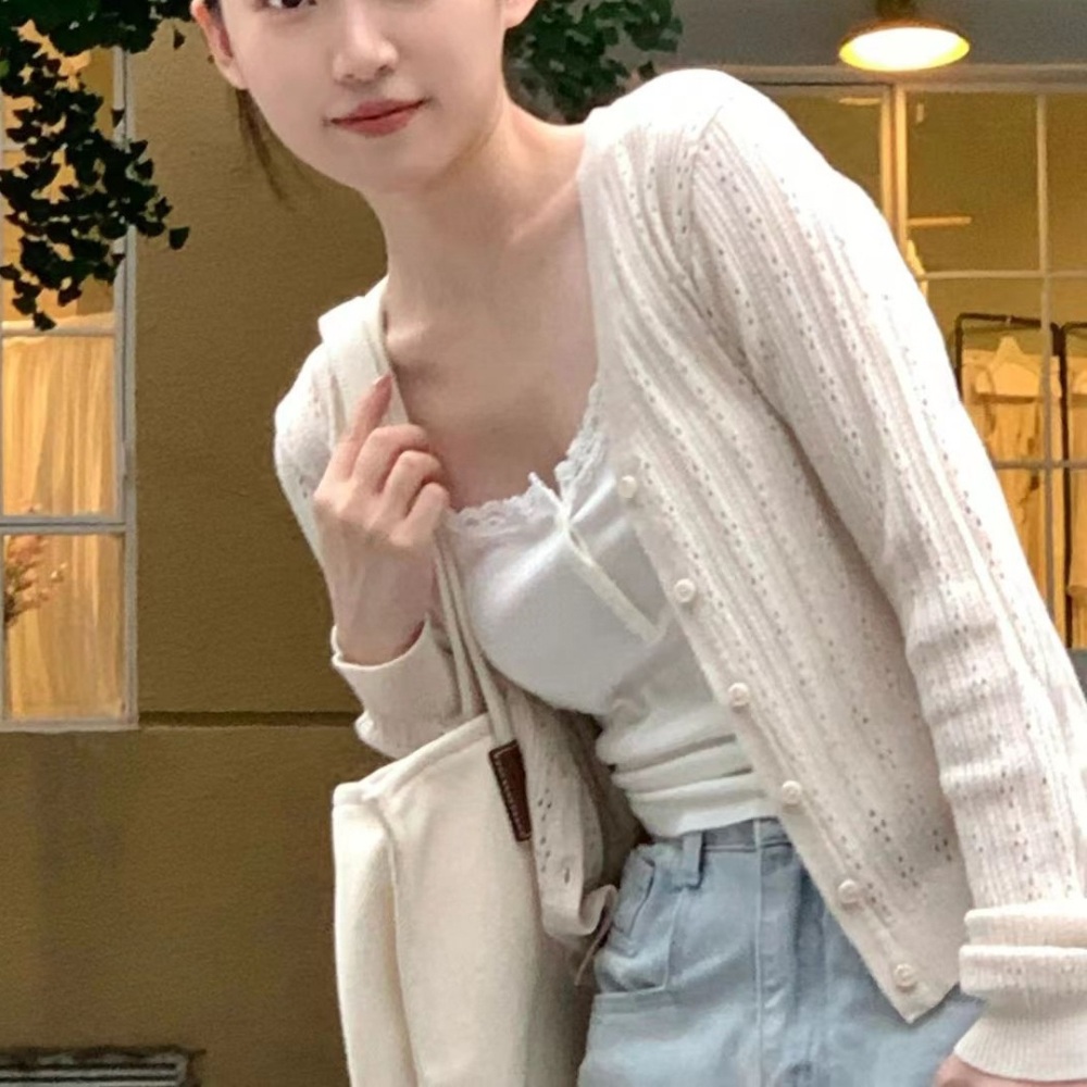 런닝맨 702회 강한나 가디건 간절기 봄 - 상품 이미지