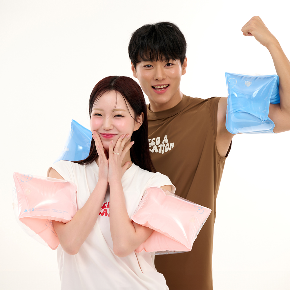 위크나인 국내생산 암튜브 성인 물놀이 팔튜브 글로우 암링 이미지 6