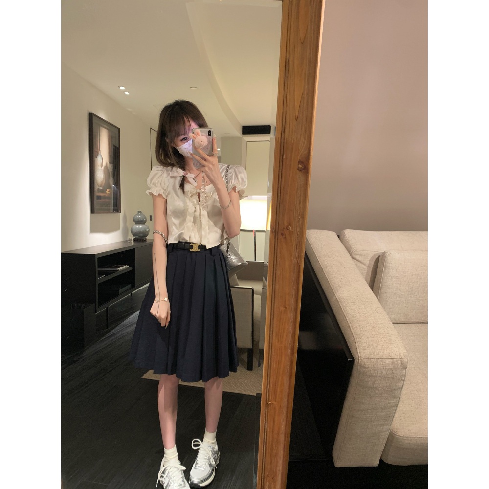 아빠하고 나하고 20회 수빈 블라우스 Y2K 힙한 - 상세 이미지 4