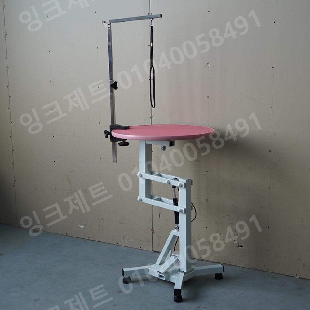 미용 테이블 높이조절 회전식 펫 원형 애견 접이식 손질 - 상세 이미지 5