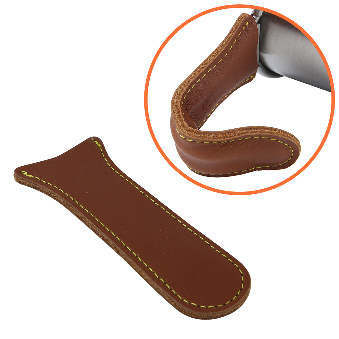 키녹스 시에라 컵 600ml 천연 가죽 손잡이 캠핑 컵 커버 핸들 패드