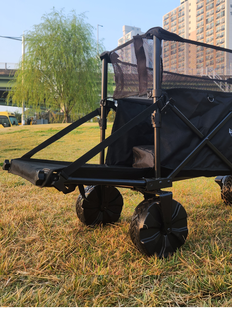 캠프365 파파웨건 스포츠 루프탑울트라 리프트업 뒷문개방 모래사장 광폭바퀴 내하중180kg