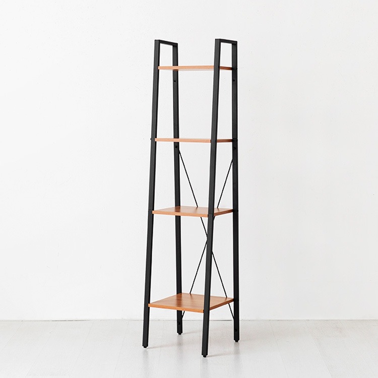 MOBLAC 선반 350 좁은 350x350x1480mm, 4단, 블랙 7805.3378