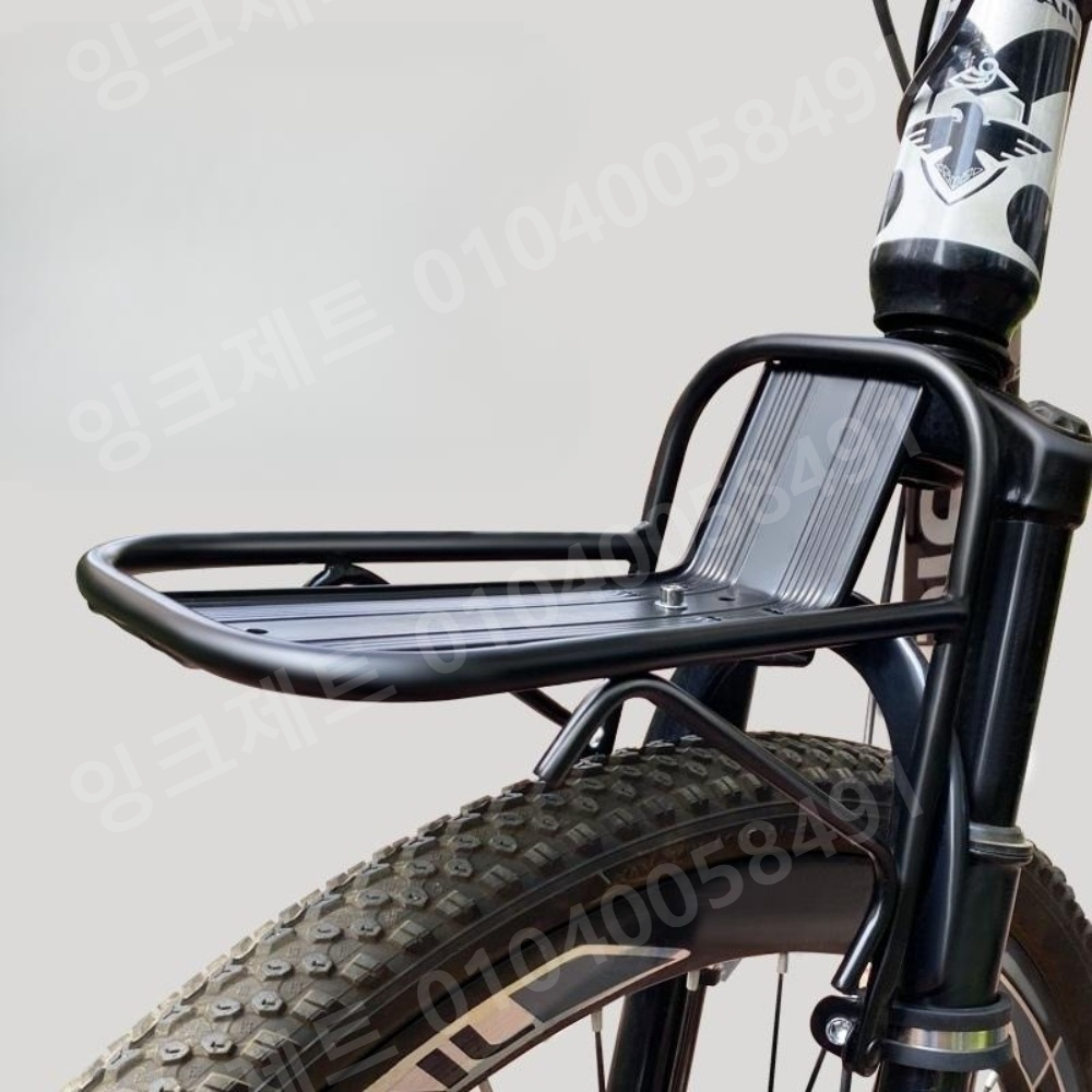 자전거 브라켓 배달가방 앞바구니 홀더 짐칸 리어랙 알미늄 - 상품 이미지