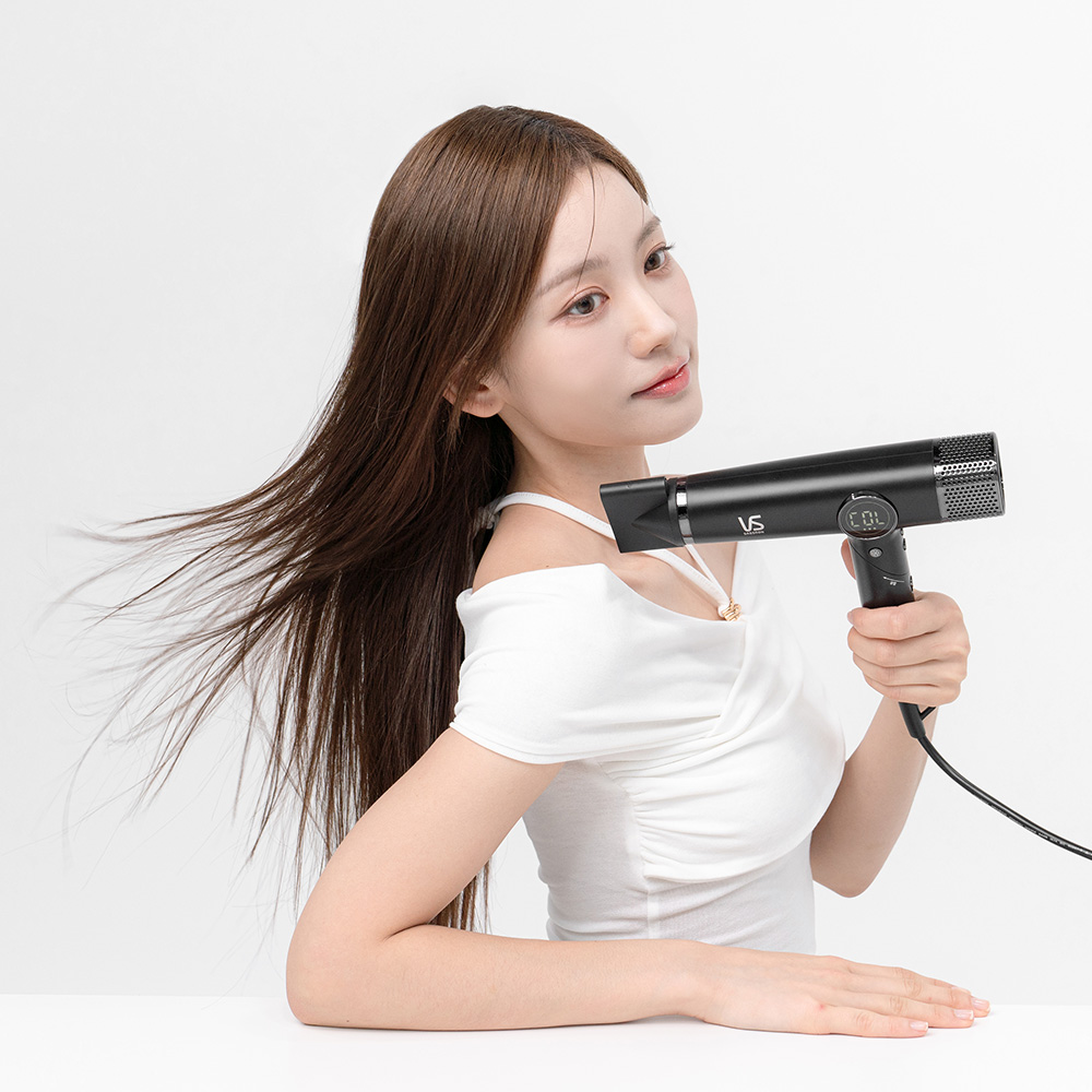 비달사순 스마트에어 드라이기 VSD1271K 항공모터 BLDC 초경량 헤어드라이기 고출력 저소음 접이식 이미지 3