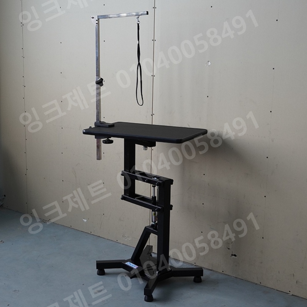 미용 테이블 높이조절 회전식 펫 원형 애견 접이식 손질 - 상세 이미지 4