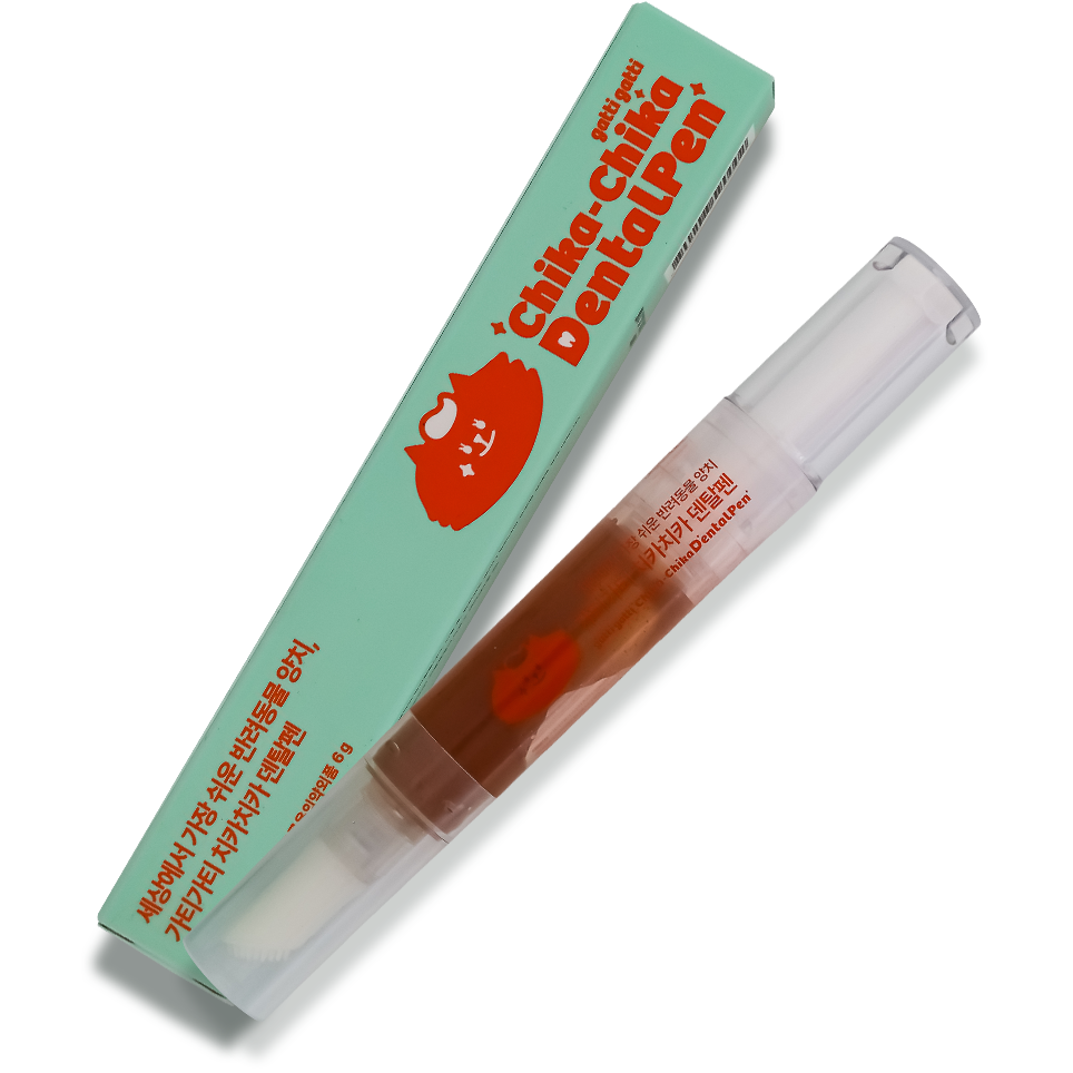 가티가티 덴탈펜 강아지 양치펜 칫솔 고양이