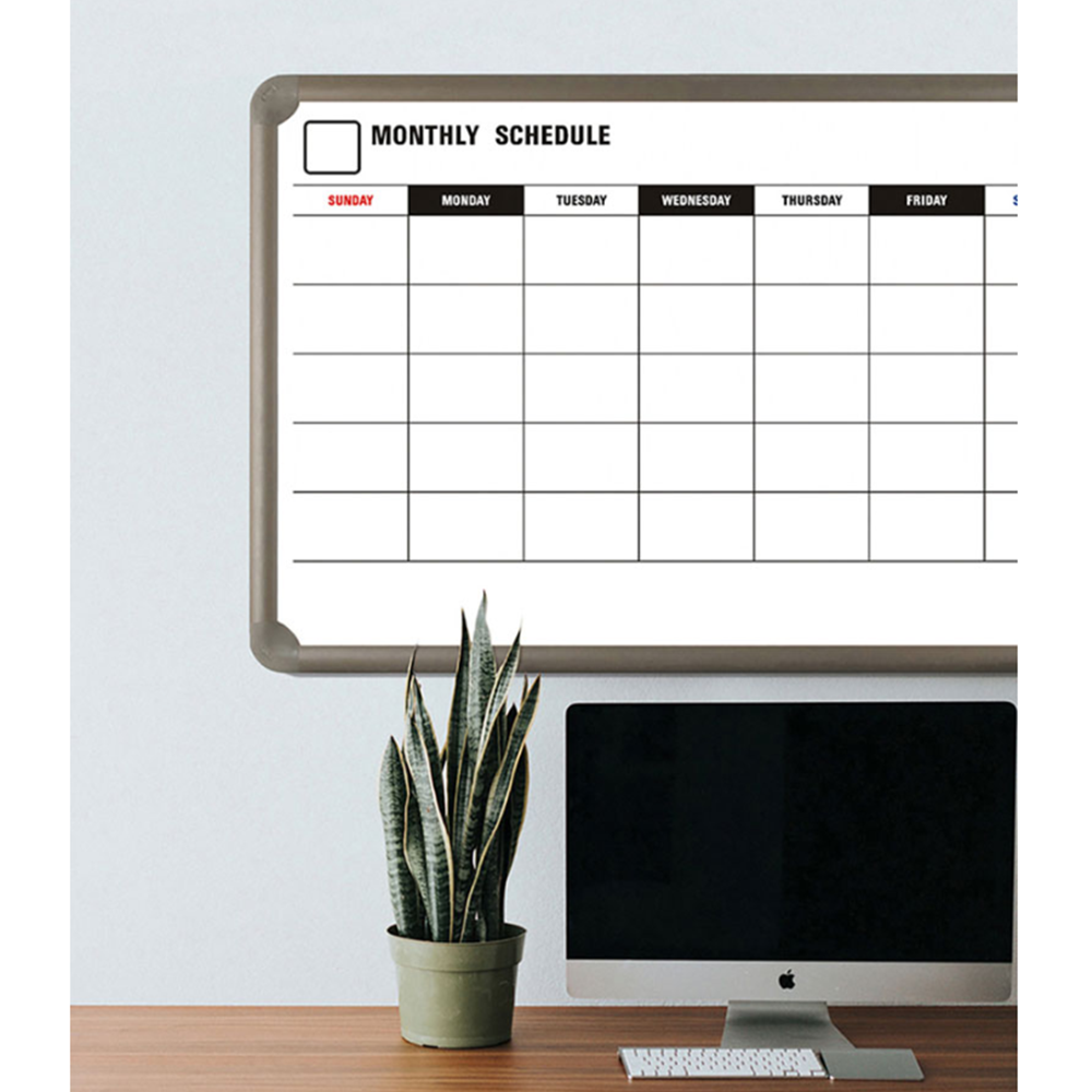근무표 스케쥴표 월간계획표 월중행사표 자석 화이트보드달력 - 상세 이미지 3
