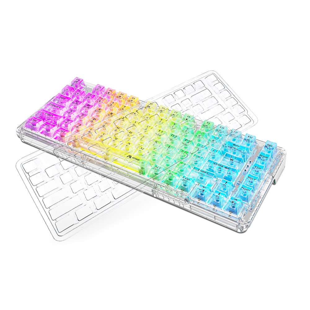 에이투 키5 기계식 게이밍 키보드+더스트커버 KEY5 RGB 백축 텐키리스 가스켓 매크로 - 상품 이미지