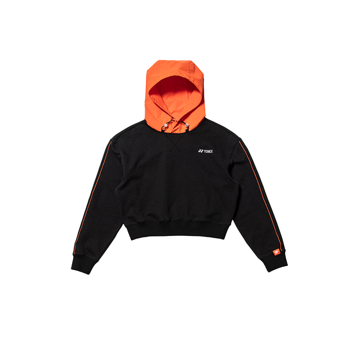 요넥스 245TL007F 테니스 의류 크롭 후드 맨투맨 여성용 24SS - 상세 이미지 2