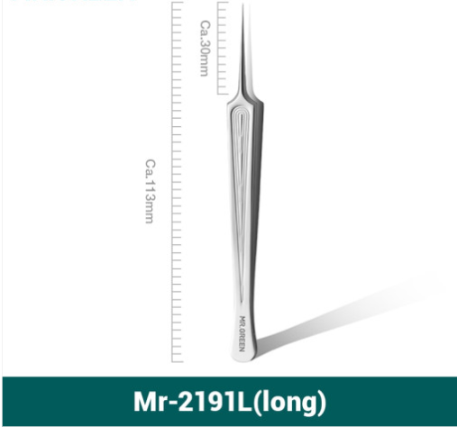 미스터그린 여드름 코피지압출기 압출바늘 MR-2191(S)L 블랙헤드 핀셋 피지 - 상세 이미지 4