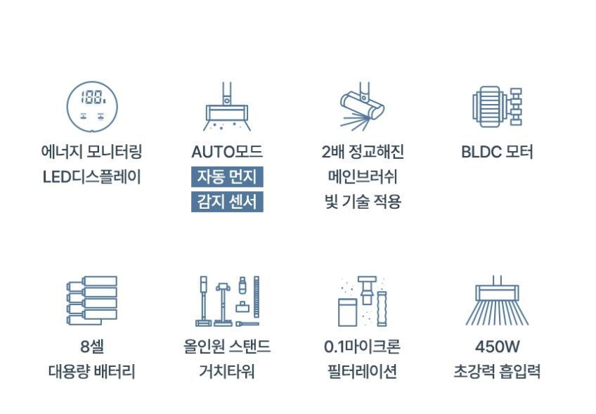 비브르 무선 청소기 V50 원룸 가벼운 최신형 차이슨 진공 청소기 판매처 상세 정보 이미지 4