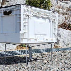 멀티 스탠드 캠핑 박스 쿨러 아이스박스 난로 받침대 알루텍 거치대 M 운동러 솔직 후기 | 실사용 리뷰 - 상품 이미지 2