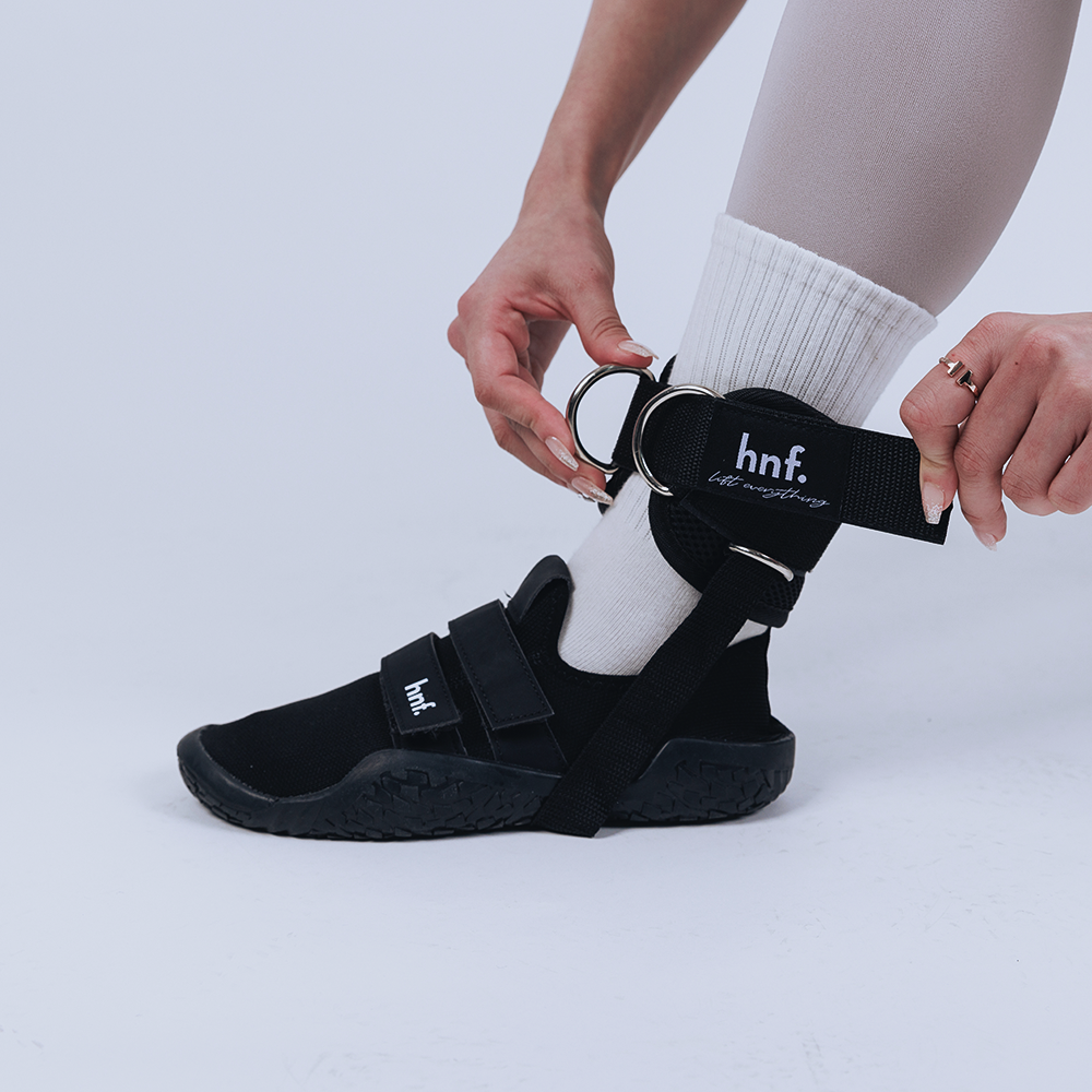 HNF 킥백스트랩 헬스 발목 케이블 앵클 덩키킥 스트랩 힙업 운동 이미지 3