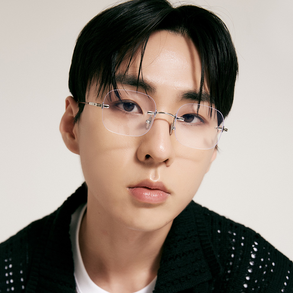긱시크안경 패션 무테 안경 금테 가벼운 안경테 여자 너드 - 상세 이미지 4