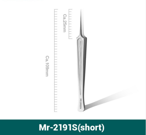 미스터그린 여드름 코피지압출기 압출바늘 MR-2191(S)L 블랙헤드 핀셋 피지 - 상세 이미지 3