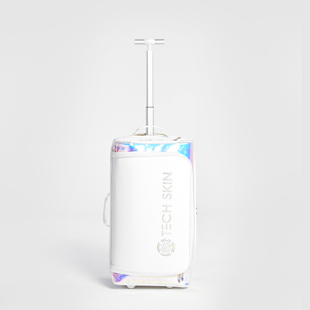 테크스킨 투어 플렉스 트롤리 휠 보스턴백 홀로그램