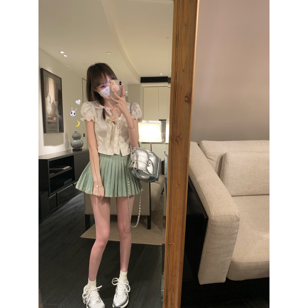 아빠하고 나하고 20회 수빈 블라우스 Y2K 힙한 - 상세 이미지 2