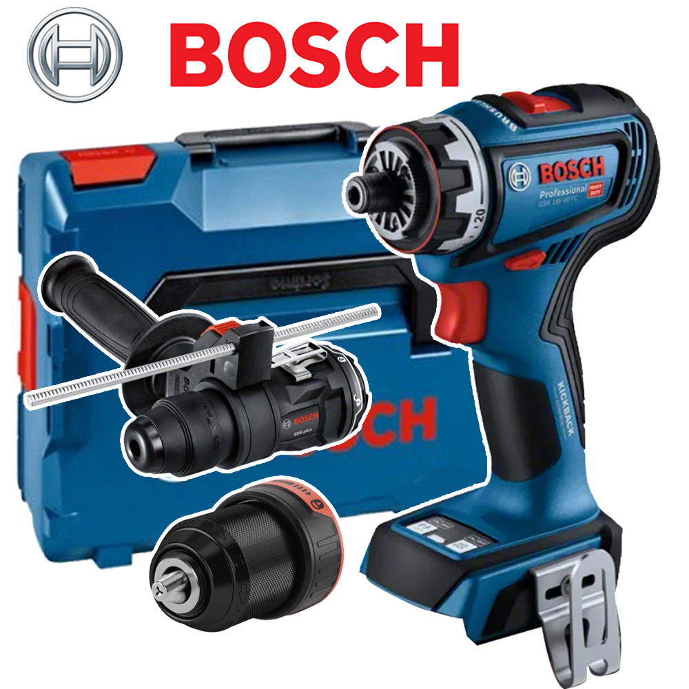 보쉬 18V 충전 멀티 드릴 드라이버 베어툴 GSR18V-90FC 본체만