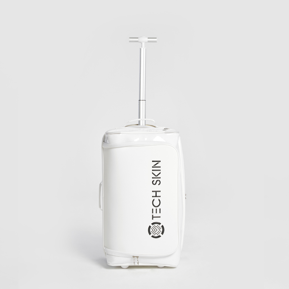 테크스킨 투어 플렉스 트롤리 휠 보스턴백 화이트