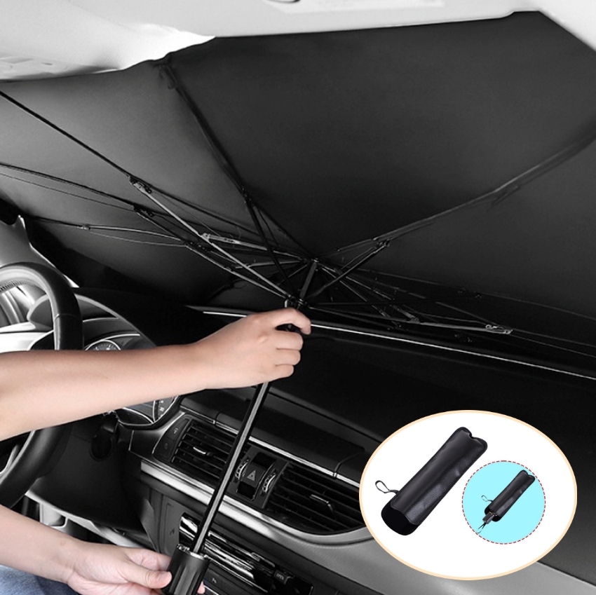 차량용 햇빛가리개 자동차 앞유리 차외선 차단 썬바이져 우산형햇빛가리개