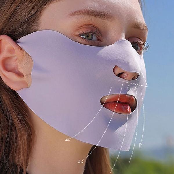 여성 오픈형 마스크 운전 자외선 차단 운전 마스크 햇빛