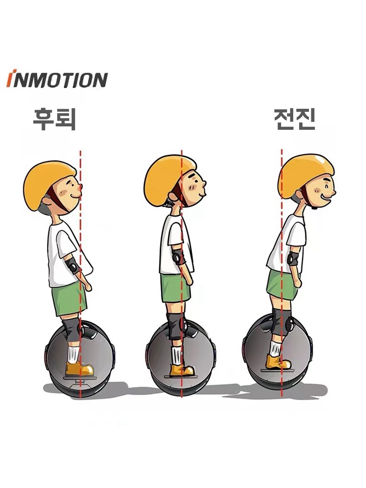 인모션 V5 V5F 전동휠 외발휠 킥보드 전동 스쿠터 출퇴근용 왕발통 - 상세 이미지 4