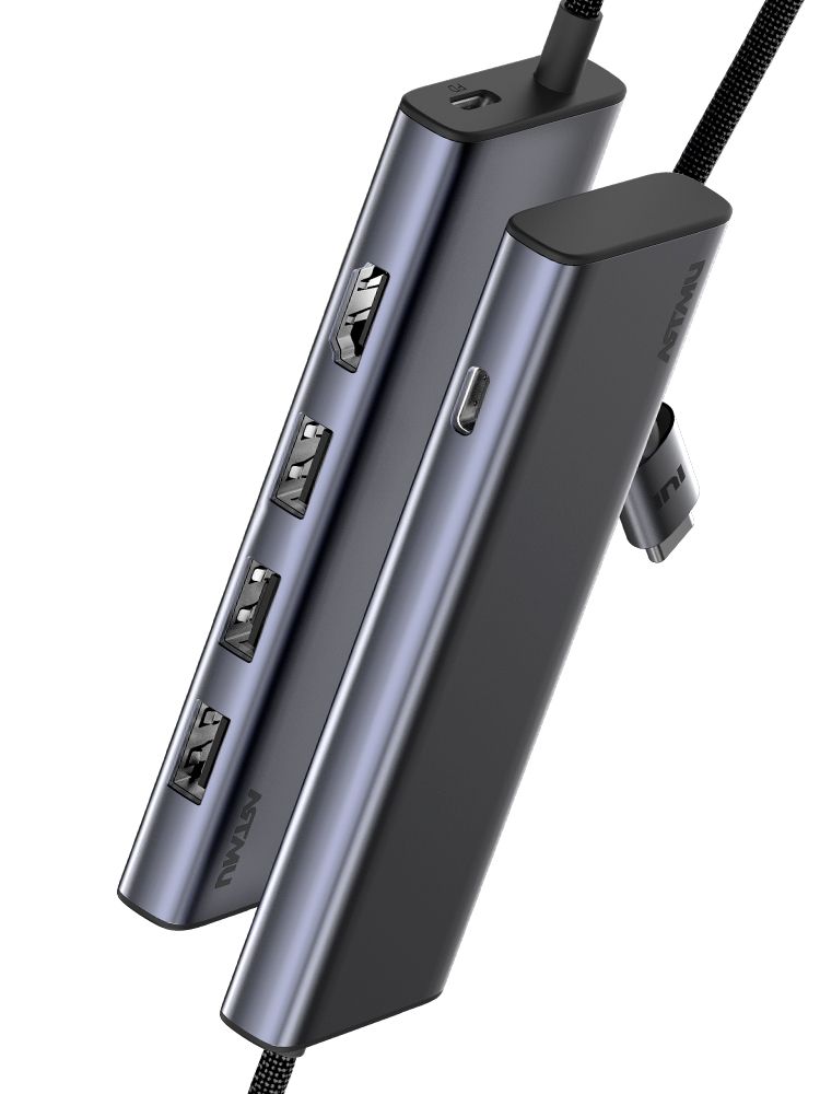 USB C타입 6in1 4K 60hz Gen2 10Gbps 멀티 허브 MH320 - 상세 이미지 2