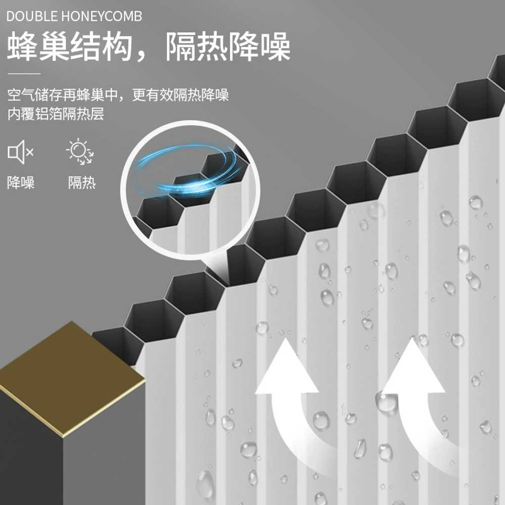 자바라 샤워실 레일 커튼 건식 욕실 부스 욕조 가리개 - 상세 이미지 4