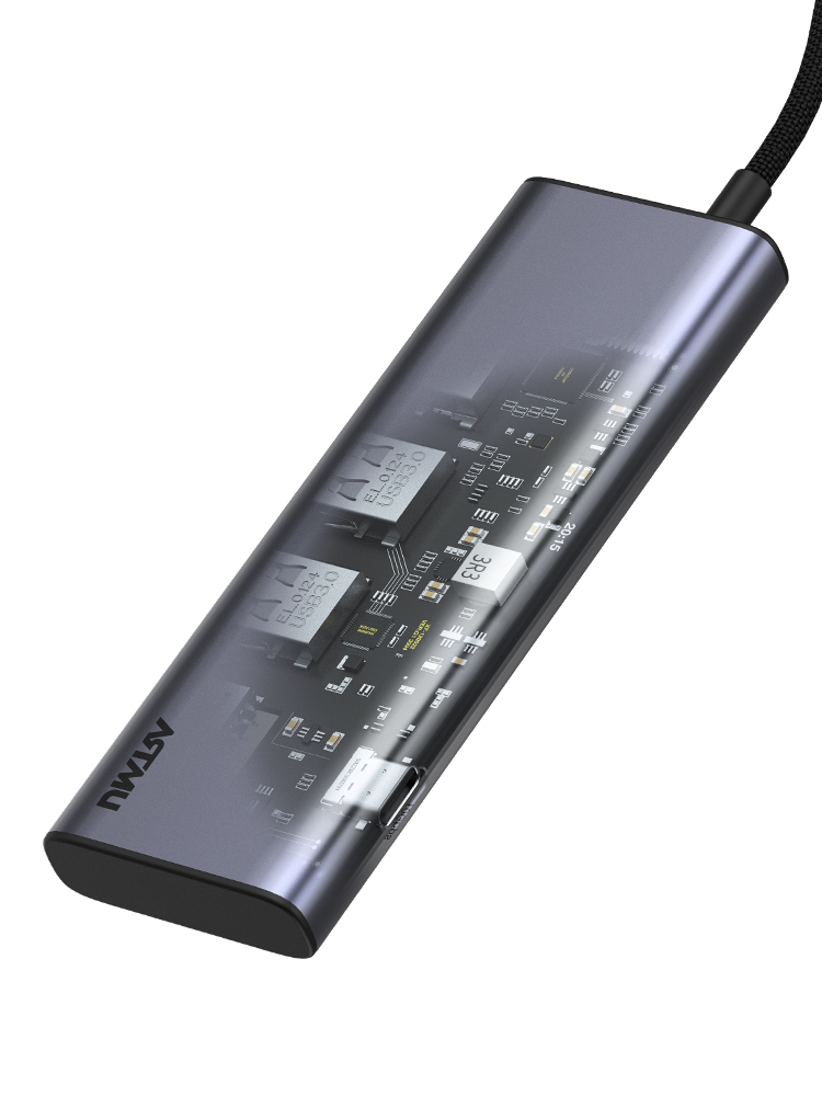 USB C타입 6in1 4K 60hz Gen2 10Gbps 멀티 허브 MH320 - 상세 이미지 5