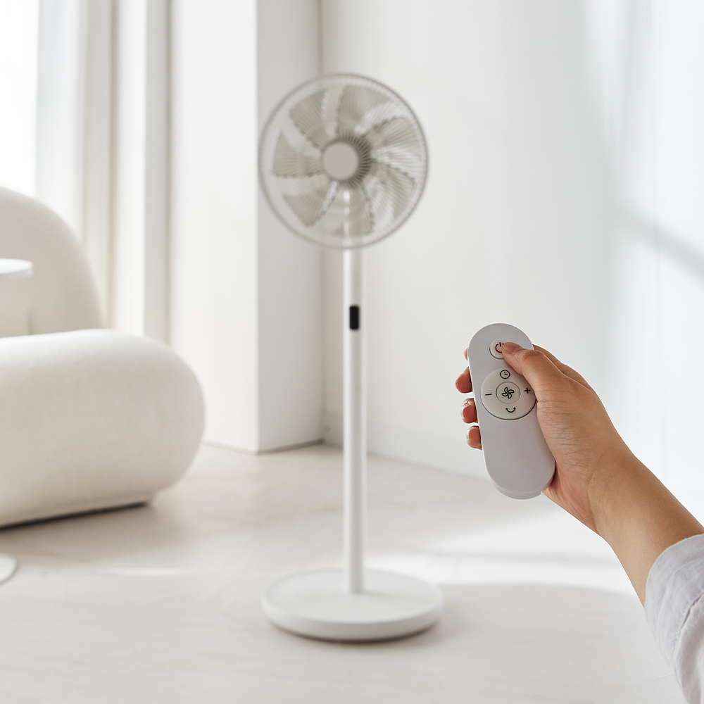 르젠 유무선 타입 선택형 프리미엄 BLDC 헤드터치식 리모컨 선풍기  LZEF-CNS1 - 상세 이미지 4