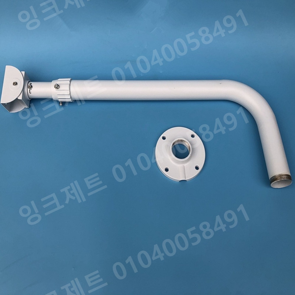 cctv 브라켓 벽면 벽부형 폴대 각도기 j형 실외 - 상세 이미지 5